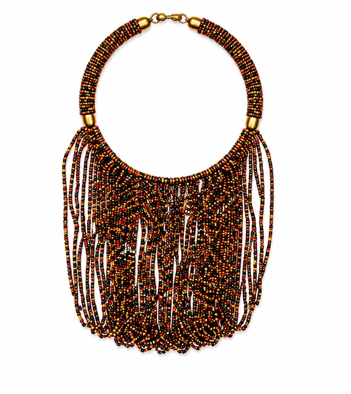 Collier Massaï en Perles (Oeuvre d'art)